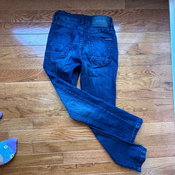 Hudson Girls Denim Jeans, Size 8, Adjustable Waist - Picture 4 of 6